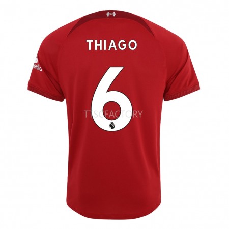 Fußballtrikots Liverpool Thiago 6 2022-2023 Kurzarm Heimtrikotsatz kaufen